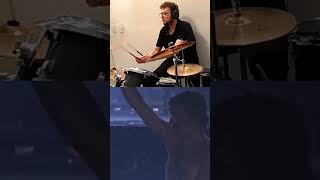 Seminare  Charly García  Bajo la Lluvia  Drum Cover Parte1 shorts [upl. by Orecic]