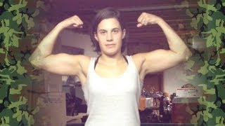 Flexing My Biceps  Progress video 1 [upl. by Gabriella]