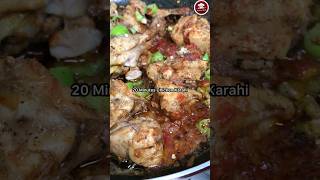 20 Minutes Chicken Karahi Recipe [upl. by Llewop]