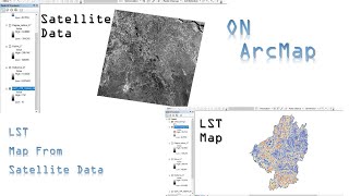 Land Surface Temperature LST Of Landsat ETM 7 Data II Choua Danga District [upl. by Amorete]