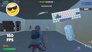 Womier WK61 ASMR Chill🤩 Satisfying Keyboard 2v2 Piece Control Fortnite 160 FPS Smooth 1440p [upl. by Arihas]