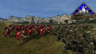 THE FIRTH OF DRENGIST  Silmarillion Total War Ossiriand vs House of Feanor 1v1 Gameplay [upl. by Sucul211]