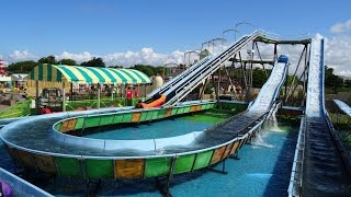 Southport Pleasureland  Log Flume OnRide POV 2016 1080p HD [upl. by Keavy]