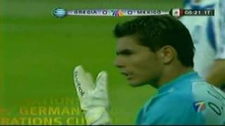 LA MEJOR ATAJADA DE OSWALDO SANCHEZ MEXICO VS GRECIA HD [upl. by Caiaphas]