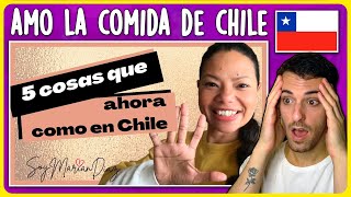 👉 5 COSAS QUE COMO en CHILE 😱 REACCION A CHILE [upl. by Enahsed503]