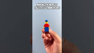 World’s Tallest LEGO Mini Figure  shorts [upl. by Grani130]