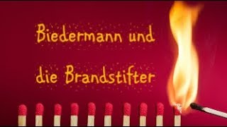 Herr Biedermann und die Brandstifter  Max Frisch  Hörspiel BR 1953 [upl. by Laure]