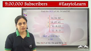 HCF Common Factors Method  3 numbers  Class 5  CBSE  NCERT  ICSE [upl. by Svetlana]