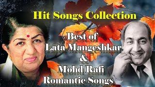 EvergreenGaana HindiSadSongsBest of Lata Mangeshkar amp Mohd Rafi Romantic Mohammad Rafi amp Lata [upl. by Retsim]