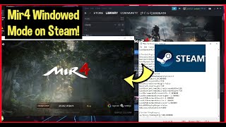 Mir4 Steam Window Mode Guide  Tagalog [upl. by Alyakcim]