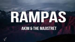 Akim And The Majistret  Rampas lirik [upl. by Norra]