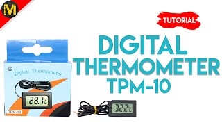 Tutorial Thermometer TPM10  Meteranid  Indonesia [upl. by Mohl843]