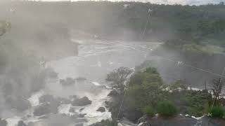 Iguazu waterfalls beautiful nature park on the border of Brazil and Argentina [upl. by Pokorny]