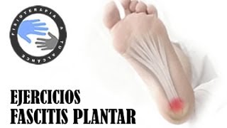 Fascitis plantar ejercicios para aliviar el dolor [upl. by Gaskill]