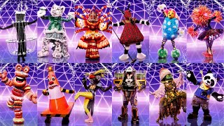 THE MASKED SINGER UK SEASON 3 ALL REVEALS [upl. by Ditzel586]