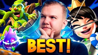 BEST LOG BAIT DECK IS UNBEATABLE  Clash Royale [upl. by Lledrev866]