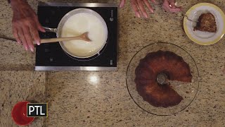 Cooking with Rania Apple Coconut Pecan Cake [upl. by Enale]