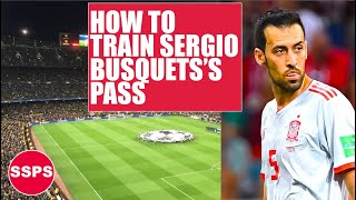 HOW TO TRAIN THE BREAKING THE LINES PASS IN AN IMPLICIT LEARNING WAY Sergio Busquets Exercise [upl. by Bannerman]