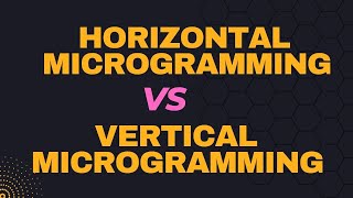 Difference Between Horizontal and Vertical Microprogramming in COA  CO  CA  COA [upl. by Spiers811]