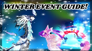 CoS WINTER EVENT PART 1 FULL GUIDE How to play the new minigame amp more  Creatures of Sonaria [upl. by Aicinoid]