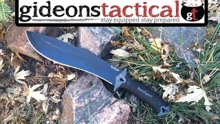 Kershaw Camp 10 Knife Review Budget Chopper [upl. by Adikram56]