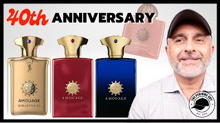 20 ALL TIME GREATEST AMOUAGE FRAGRANCES  40 Years Of Perfumes  Happy 40th Anniversary [upl. by Graehme255]