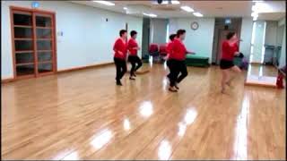 All The Kings MenLine Dance Demo amp WalkThrough [upl. by Cr]