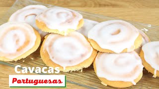 CAVACAS PORTUGUESAS  DOCE REGIONAL PORTUGUÊS DELICIOSO [upl. by Zsa Zsa]