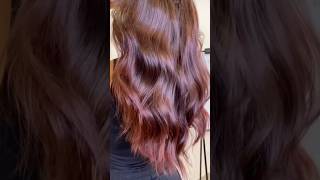 wellahair wellacolor colortouch browncherry tinte bañodecolor brillante colorsemipermanente [upl. by Enrobso]