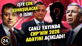 Canlı Yayında CHP’nin 2028 Cumhurbaşkanı Adayını Açıkladı Gazeteci Ahmet Tezcandan Bomba İddia [upl. by Emily]