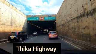 Driving on Thika super highway in 2024 Nairobi City Kenya [upl. by Mussman]