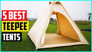 5 Best Teepee Tents In 2021 [upl. by Polloch765]