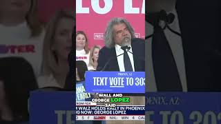 George Lopez’s Hilarious Take on Trump’s Wall Joke and Garbage comment by Biden trump biden [upl. by Aikkin]