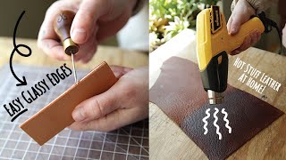 MORE Leathercraft Tips and Tricks [upl. by Joaquin166]