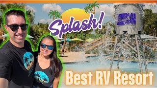 Florida’s 1 RV Resort  Splash RV Resort amp Water park [upl. by Rafat]