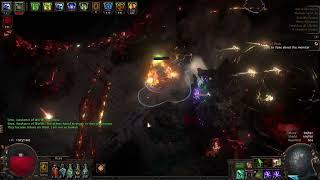 PoE 321 Poison Seismic Trap Uber Sirus showcase for TFT [upl. by Harlow288]