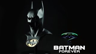 Batman Forever Replica Cowl Preview [upl. by Annayek]