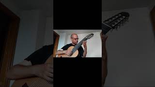 Part 2 quotEvocationquot Study for 10 String Guitar Method  Ramón León Egea [upl. by Bryn]