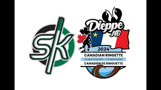 2024 Canadian Ringette Championships  U16  Team Saskatchewan vs Quebec 3 Laurentides [upl. by Mcdougall352]