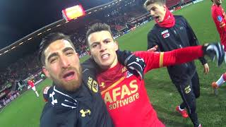 INSIDE AZ  AZ naar de Bekerfinale  SPELERSVLOG [upl. by Devondra]