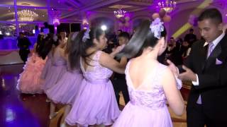 TIEMPO DE VALS COREOGRAFIA FIESTAS DE QUINCEAÑOS LONG ISLAND DJ SOUND MC NEW YORK [upl. by Yi]