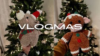 VLOGMAS DAY TWO  Crochet and Clean With Me [upl. by Yatnohs7]