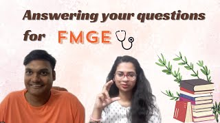 How to start preparation for FMGE June 2024  Answering doubts of juniors fmge [upl. by Enaffit]