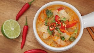 Thai Shrimp Soup Recipe [upl. by Morel44]