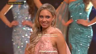 Evening Gown 🇧🇪 Finale Miss Belgium 2024 [upl. by Zacherie]