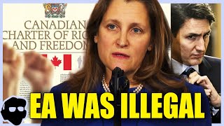 Trudeaus Emergencies Act Use WAS ILLEGAL Court Judge Rules [upl. by Azar259]