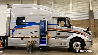 360K Volvo VNL Expedite Truck with Kitchen and Bathroom Sleeper by Bolt Custom Trucks [upl. by Bisset]