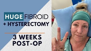 Total Abdominal Hysterectomy  Huge Fibroid Removal   My Story Part 1 [upl. by Neeruan]