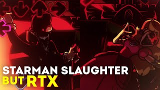 FNF Starman Slaughter but RTX  Marios Madness v2 [upl. by Hike]