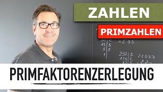 Was sind Primzahlen Wie zerlege ich eine Zahl in Primfaktoren [upl. by Hotchkiss]